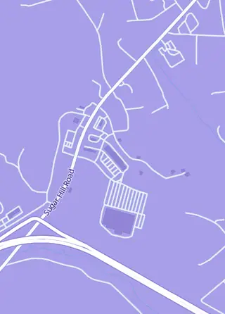 Street map around The Game Store and More, Marion