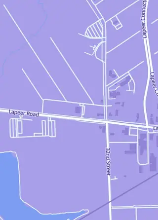 Street map around The Game Vault, Port Huron