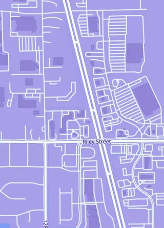 Street map around The Gaming Warehouse, Holland