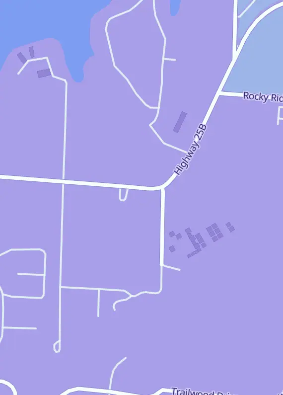 Street map around The Magic Knight Game Store and Gaming Center, 3315 Hwy 25B, Heber Springs, AR