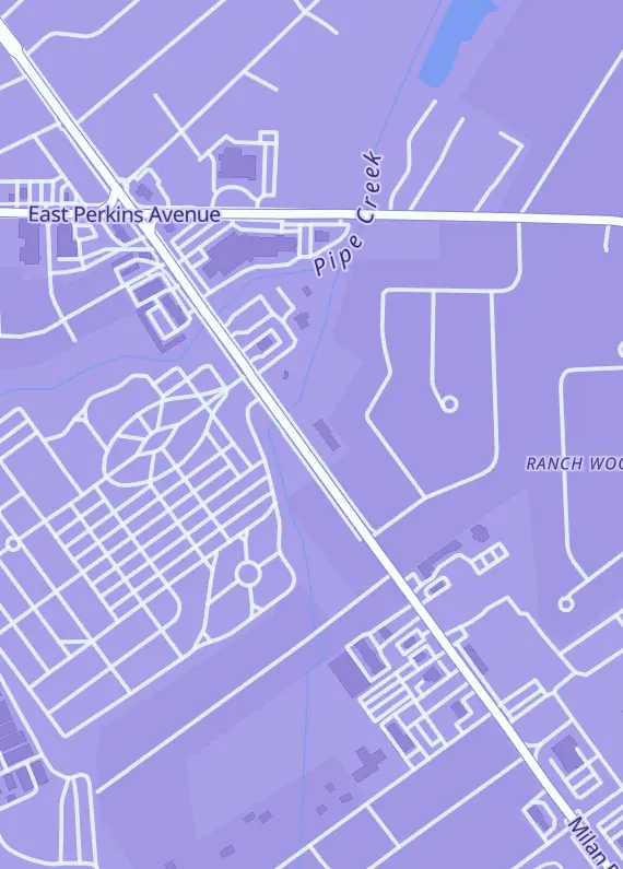Street map around The POP! Shop: Trading Cards, Comics and Collectibles, 3104 Milan Rd #1, Sandusky, OH