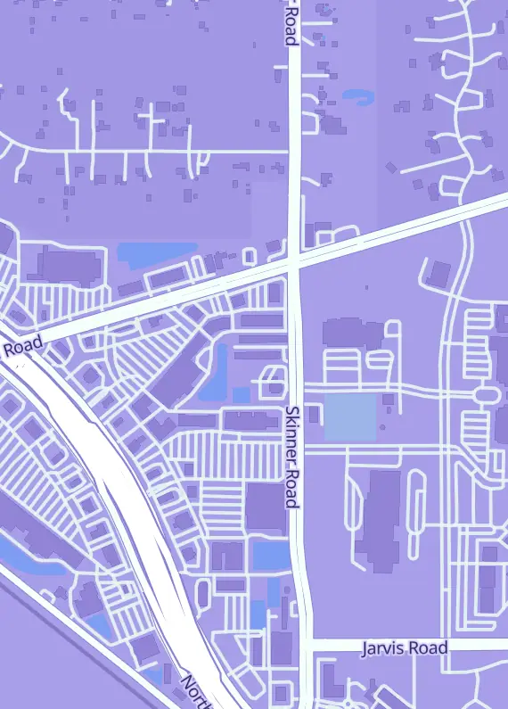 Street map around The Slot Car Spot, 13529 Skinner Rd, Cypress, TX