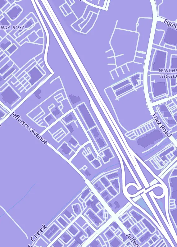 Street map around Tier 1 Games, 27250 Madison Ave Ste D, Temecula, CA