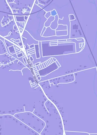 Street map around TJ Cafe & Games, Milford