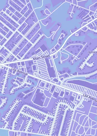Street map around TopLoaderz, Milford