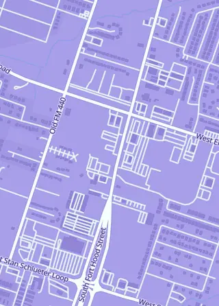 Street map around Trademark Cards & Collectibles, Killeen