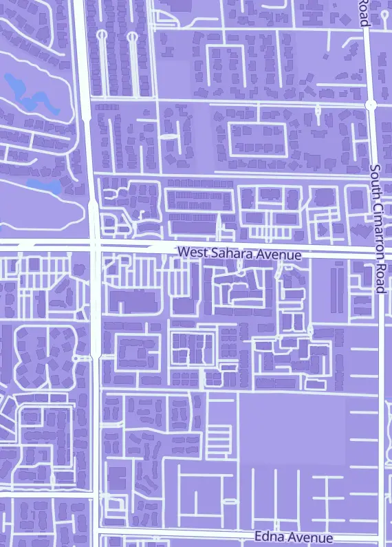 Street map around Trading Card Garage, 8465 W Sahara Ave, Las Vegas, NV