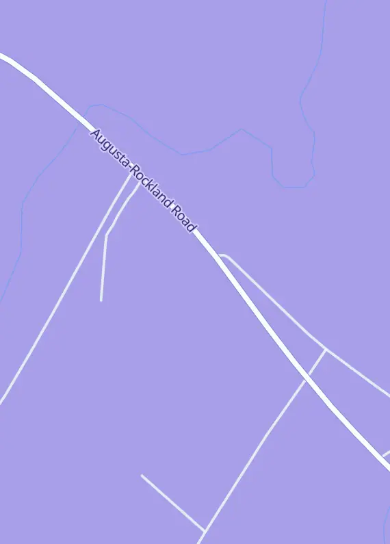 Street map around Treasure Trove Keep, 230 Rockland Rd, Whitefield, ME
