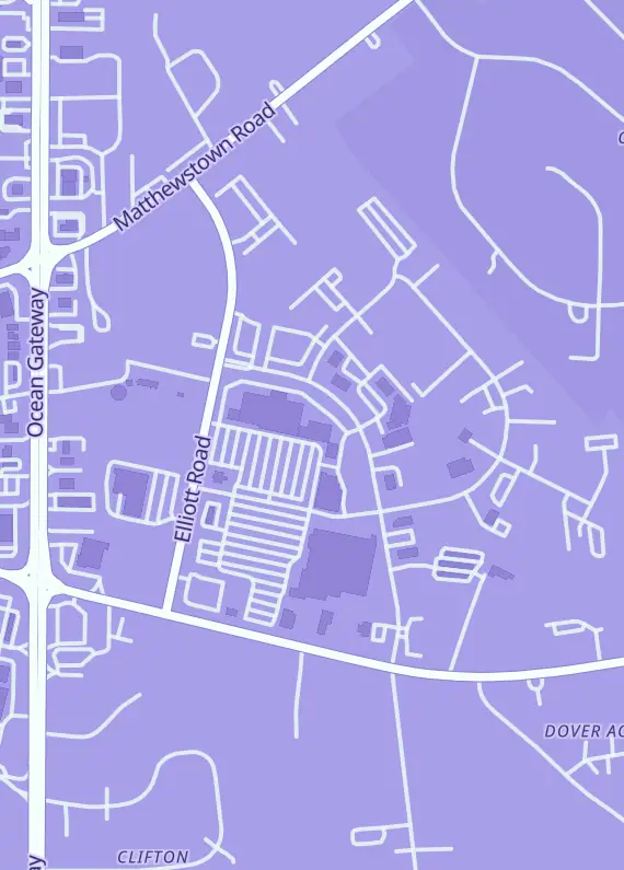 Street map around Two Pair Collectibles, 8223 Elliott Rd Suite 17, Easton, MD