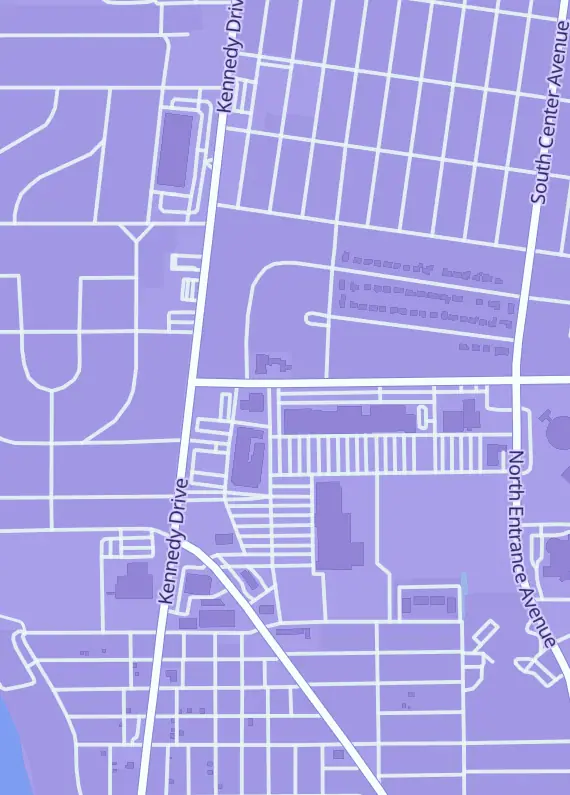 Street map around Underdark Auctions and Gaming, 5 Meadowview Center, Kankakee, IL