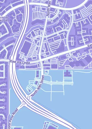 Street map around Valleywide Sports Cards, Scottsdale