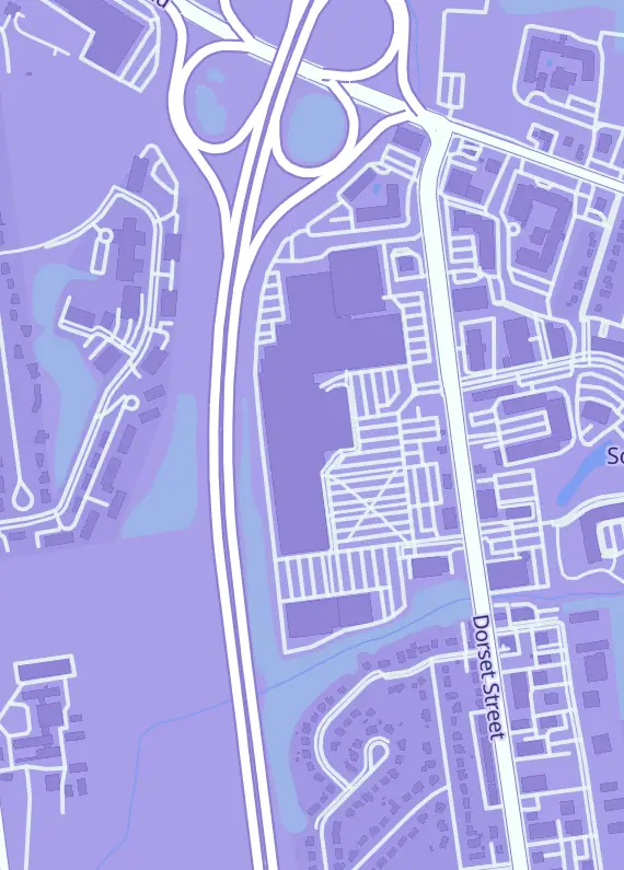 Street map around Vermont Gaming Academy, 155 Dorset St, South Burlington, VT