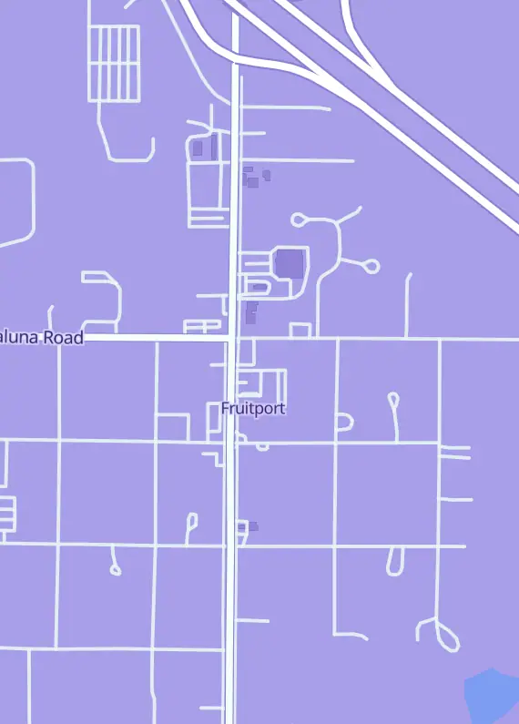 Street map around Vk Game Shop, 414 N 3rd Ave, Fruitport, MI