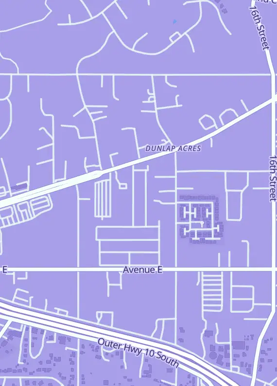 Street map around WolfPack Sports & Antiques, 31816 Avenue E CBO Office, Yucaipa, CA
