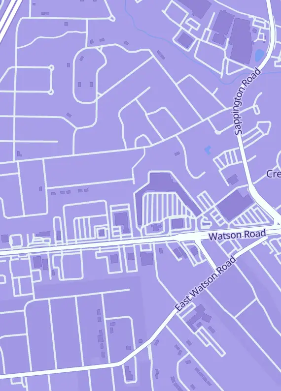 Street map around Yeti Gaming, 361 Watson Plz, St Louis, MO