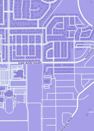 Street map around Zion TCG, Washington